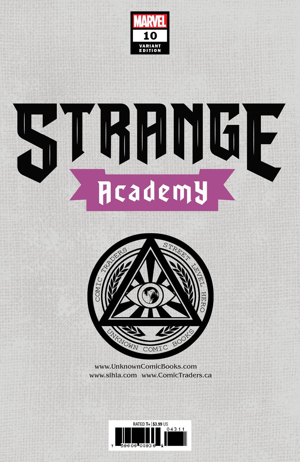 Strange Academy #10 Unknown Comics Miguel Mercado Exclusive Var (05/05/2021)