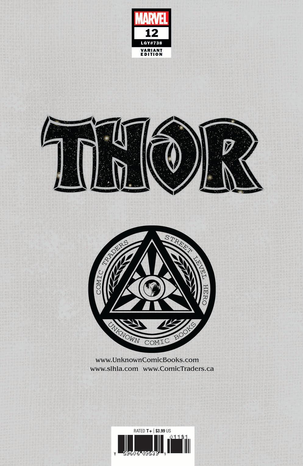 Thor #12 Unknown Comics Miguel Mercado Exclusive Var (02/17/2021)