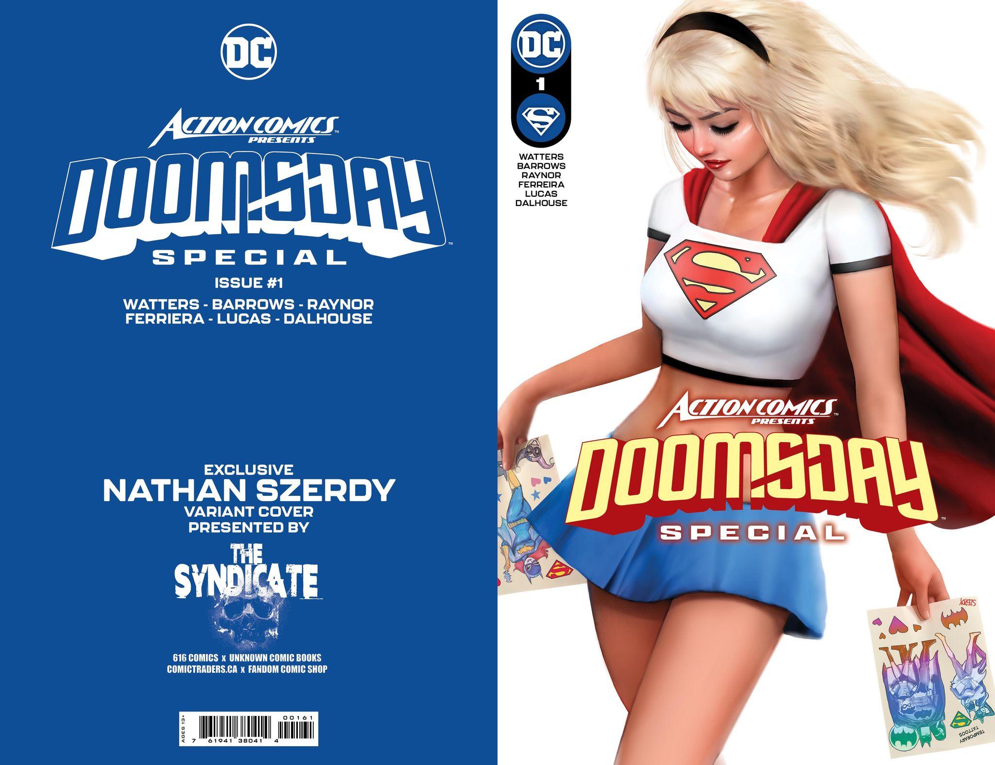 ACTION COMICS PRESENTS DOOMSDAY SPECIAL #1 (ONE SHOT) NATHAN SZERDY (616) EXCLUSIVE VAR (09/13/2023)