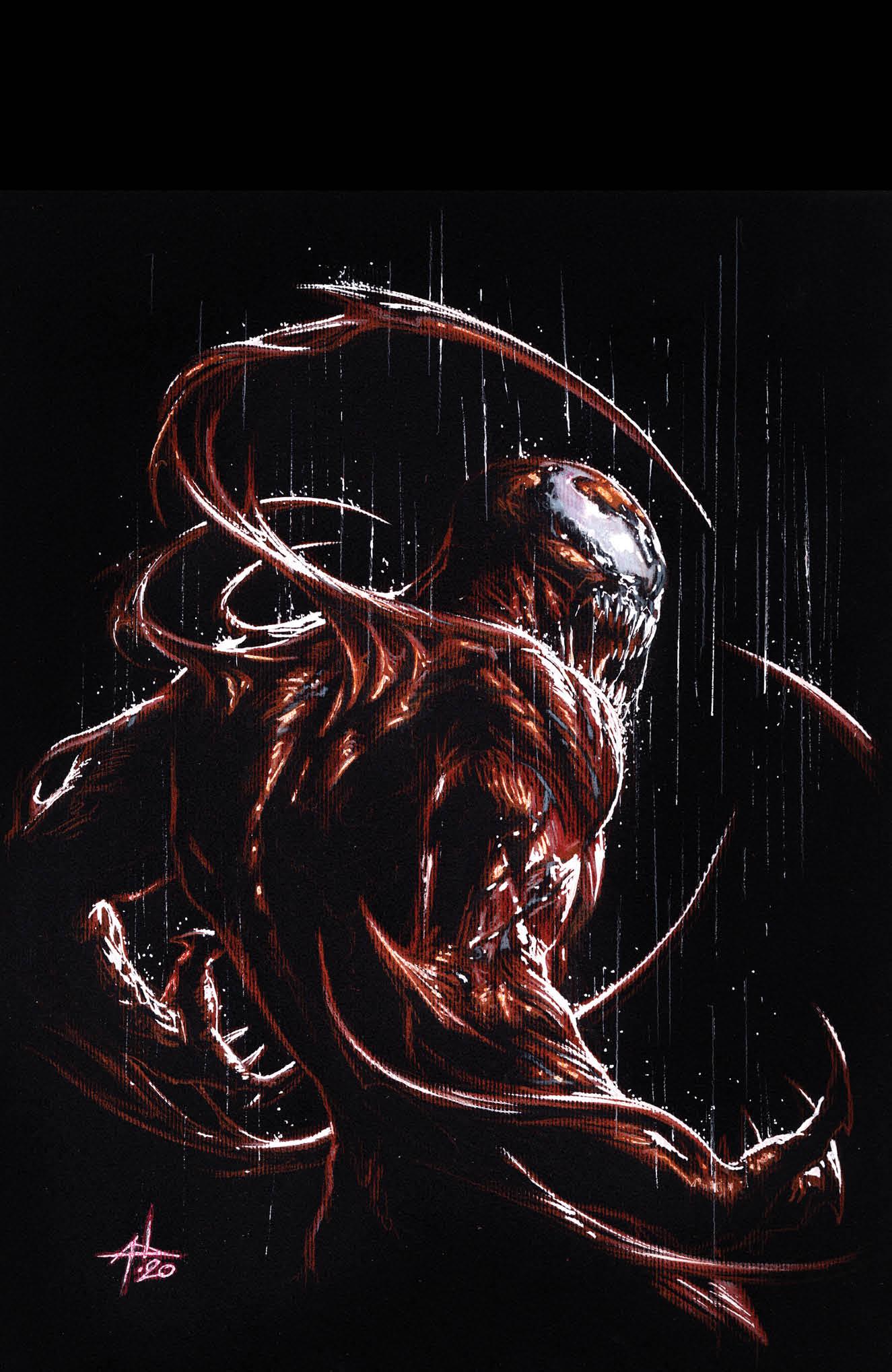 VENOM #31 UNKNOWN COMICS GABRIELE DELL'OTTO EXCLUSIVE CARNAGE VIRGIN VAR KIB (12/09/2020)