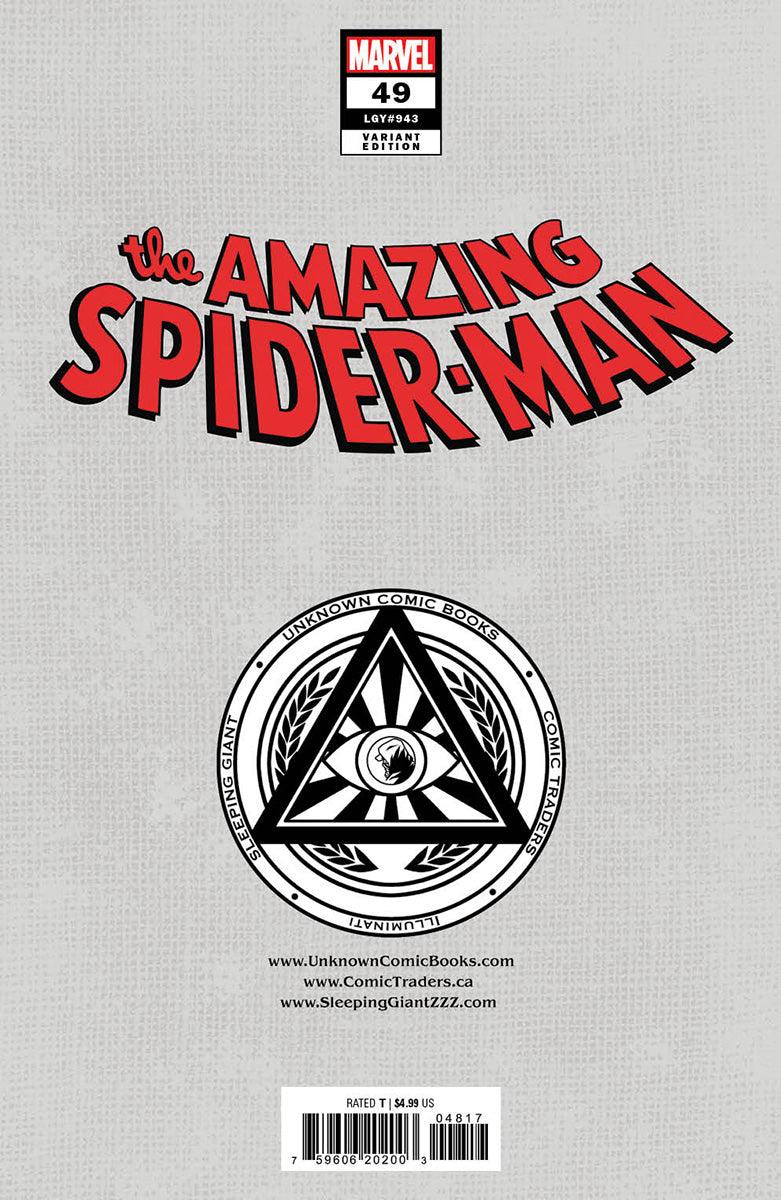 AMAZING SPIDER-MAN #49 UNKNOWN COMICS SABINE RICH EXCLUSIVE VAR [BH] (05/08/2024) - LIGHTNING COMIX