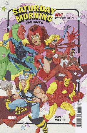 AVENGERS INC. 1 SEAN GALLOWAY SATURDAY MORNING VARIANT (9/13/2023) - LIGHTNING COMIX