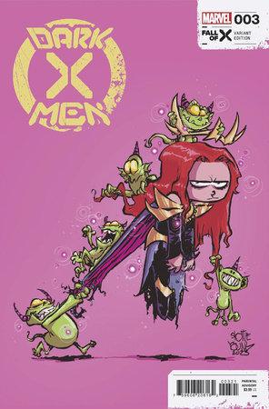 DARK X-MEN 3 SKOTTIE YOUNG VARIANT [FALL] (10/25/2023) - LIGHTNING COMIX