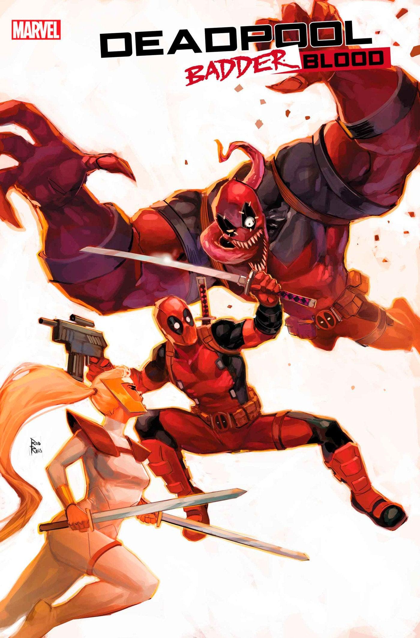 DEADPOOL: BADDER BLOOD 3 ROD REIS VARIANT (8/30/2023) - LIGHTNING COMIX