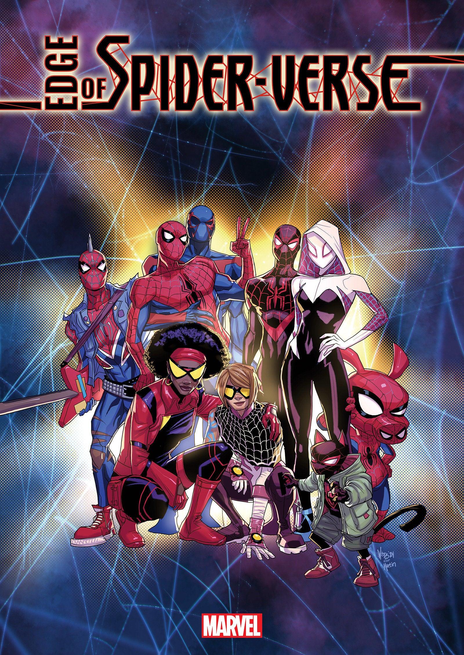 EDGE OF SPIDER-VERSE #4 PETE WOODS HOMAGE VARIANT (5/29/2024) - LIGHTNING COMIX