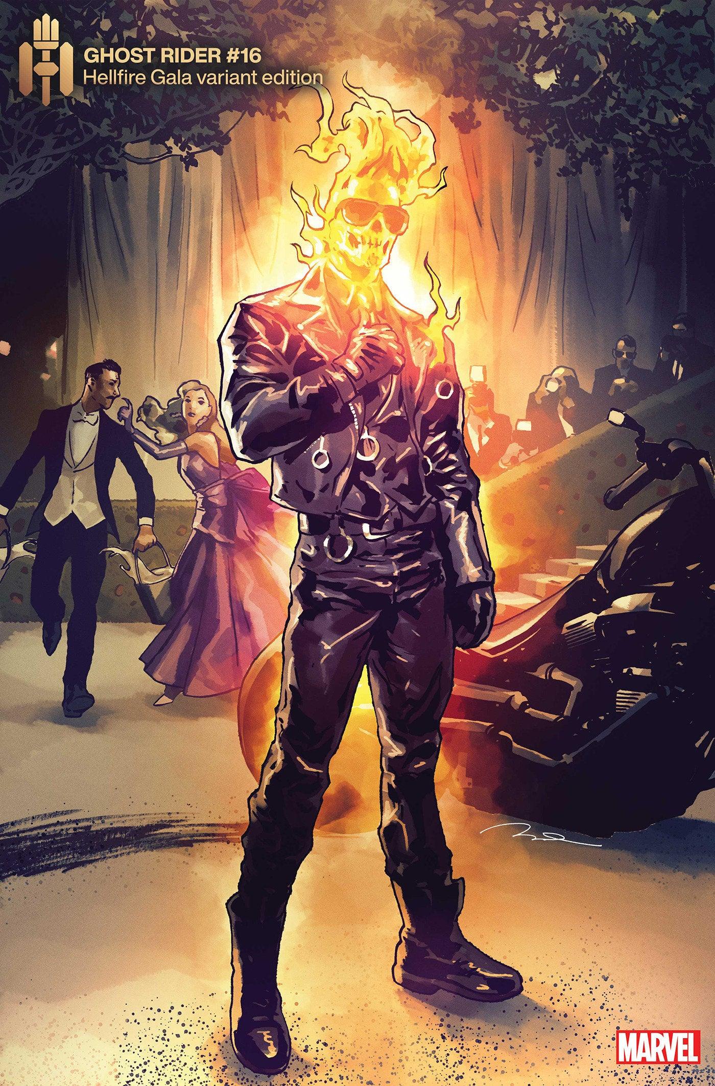 GHOST RIDER 16 GERALD PAREL HELLFIRE GALA VARIANT Release Date (7/19/2023) - LIGHTNING COMIX