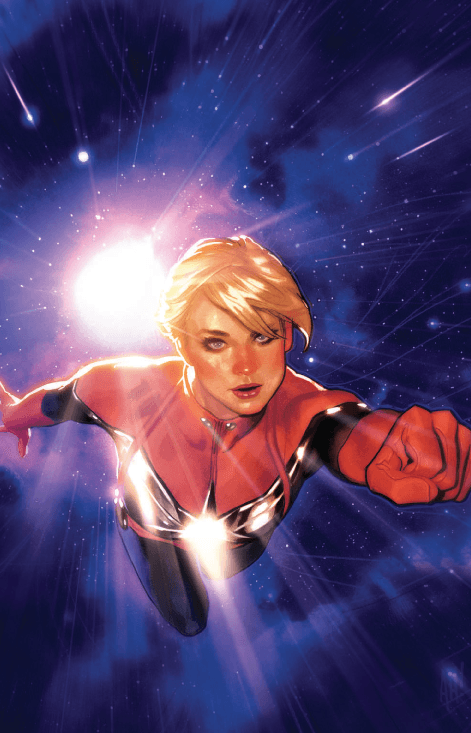 LIFE OF CAPTAIN MARVEL #1 (OF 5) UNKNOWN COMIC BOOKS CONVENTION EXCLUSIVE ADAM HUGHES 7/18/2018