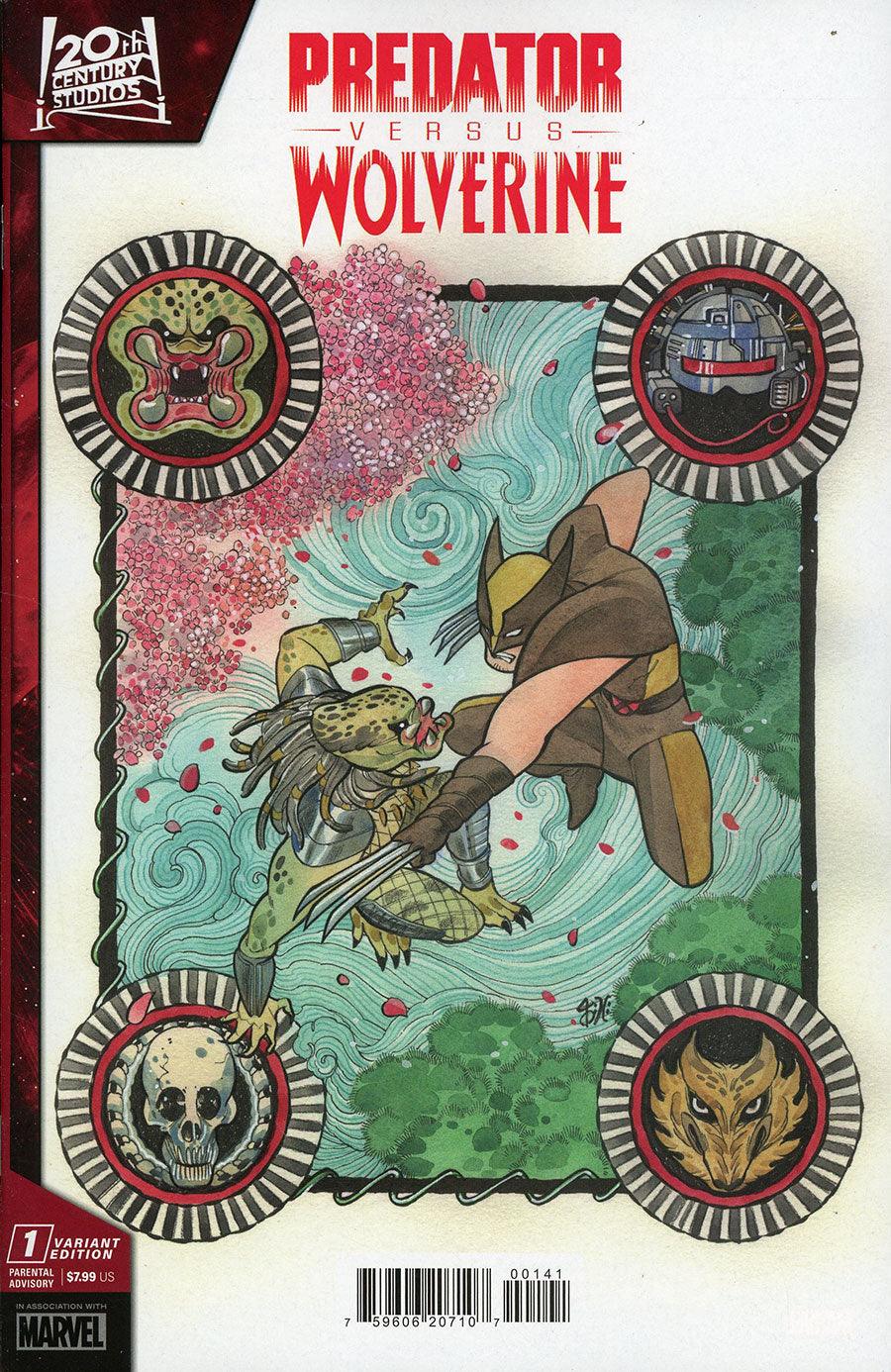 PREDATOR VS. WOLVERINE 1 PEACH MOMOKO VARIANT (9/20/2023) - LIGHTNING COMIX