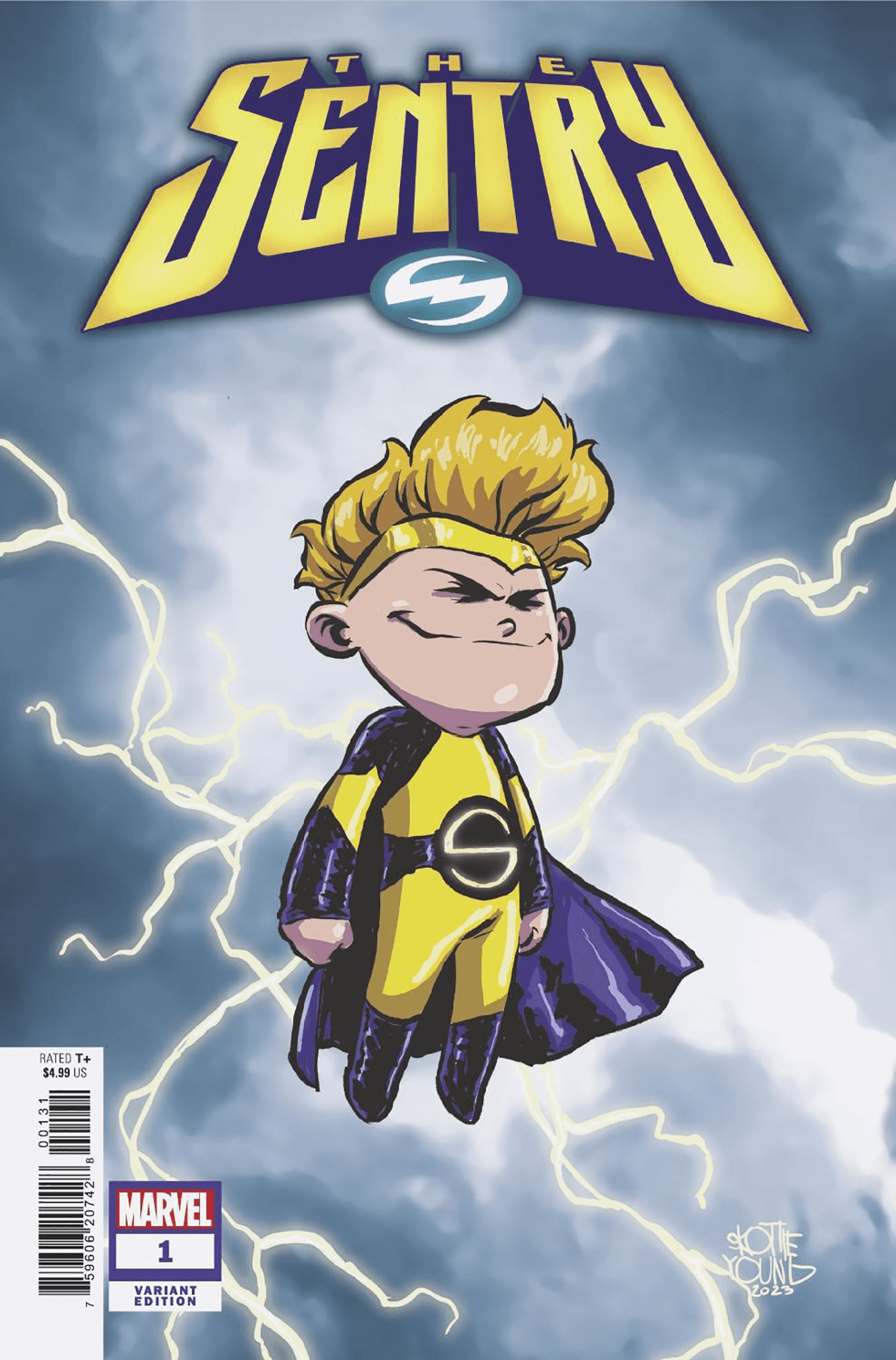 SENTRY 1 SKOTTIE YOUNG VARIANT (12/06/23) - LIGHTNING COMIX