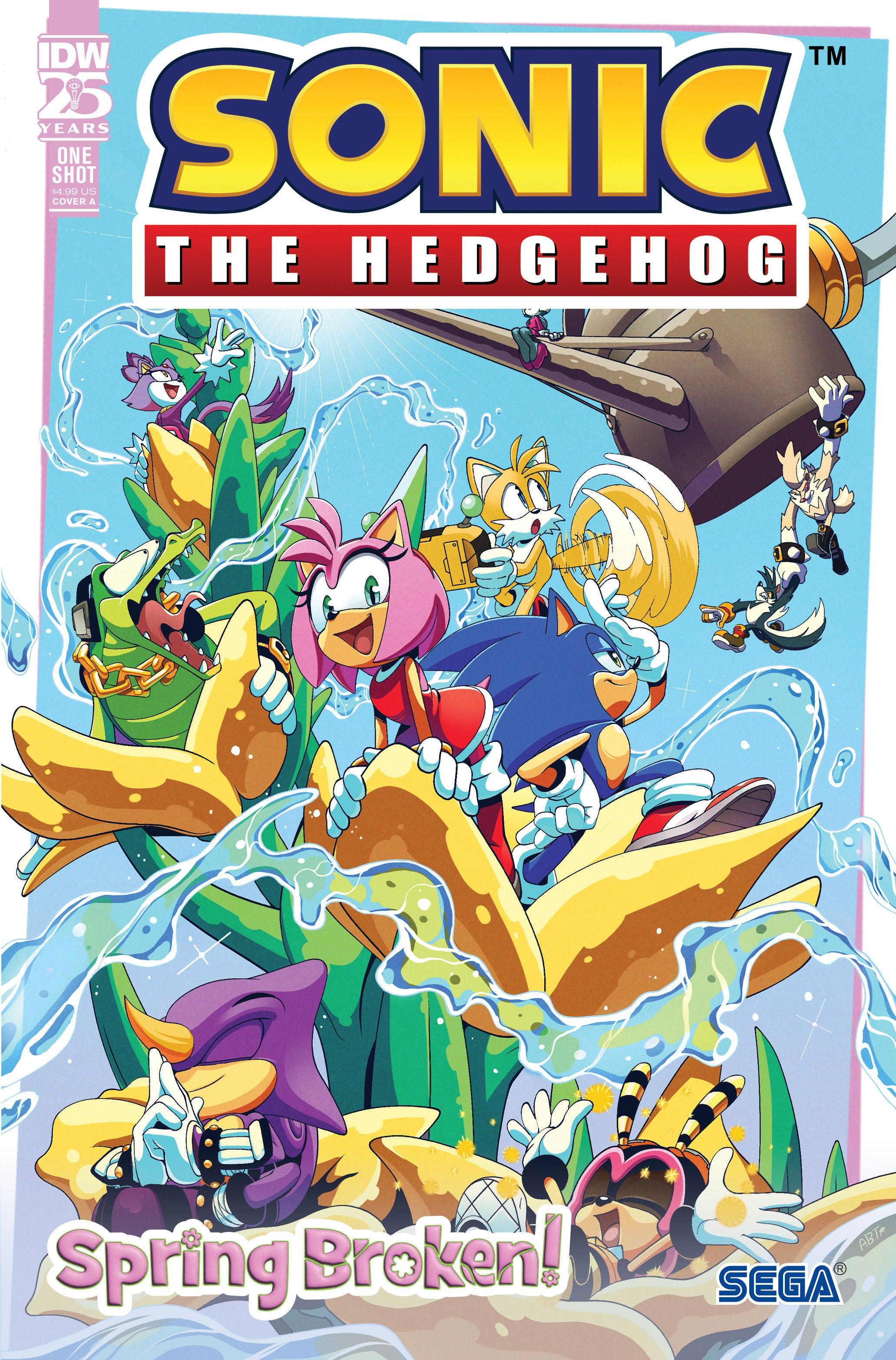 Sonic the Hedgehog: Spring Broken! Cover A (Thomas) (6/26/2024) - LIGHTNING COMIX