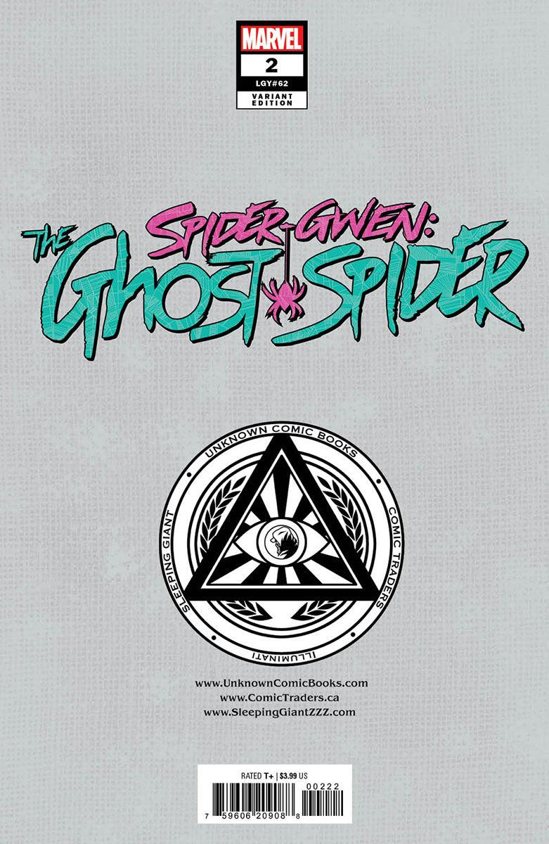 SPIDER-GWEN: THE GHOST-SPIDER #2 UNKNOWN COMICS LEIRIX EXCLUSIVE VAR (06/26/2024) - LIGHTNING COMIX