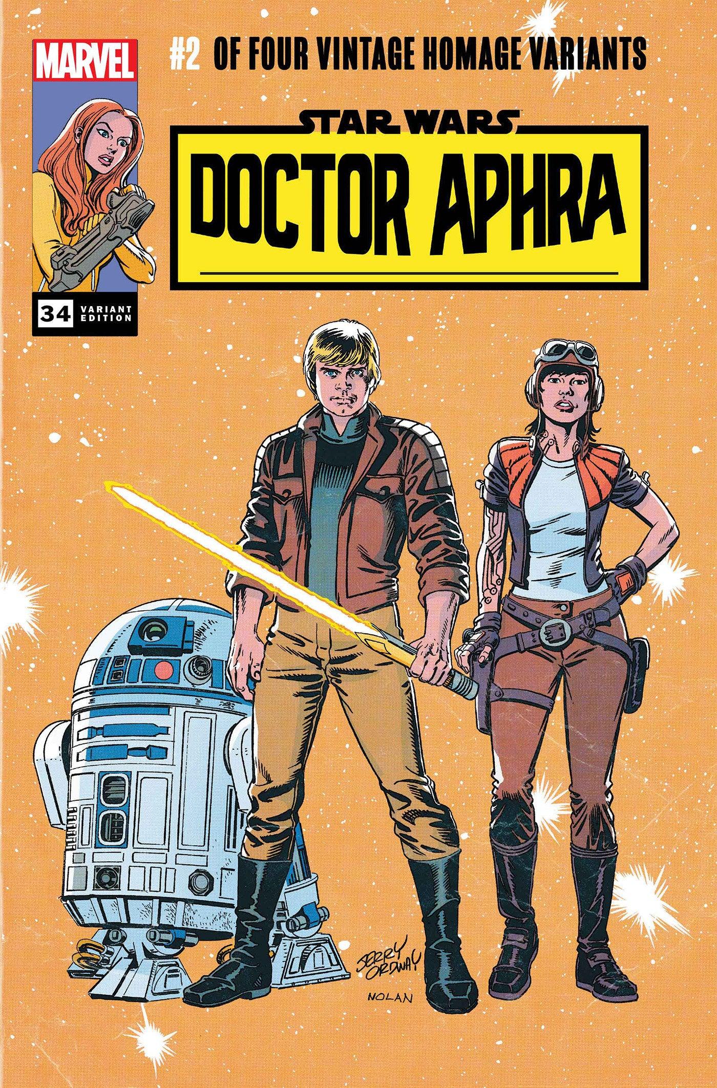 STAR WARS: DOCTOR APHRA 34 JERRY ORDWAY CLASSIC TRADE DRESS VARIANT Release Date (7/19/2023) - LIGHTNING COMIX