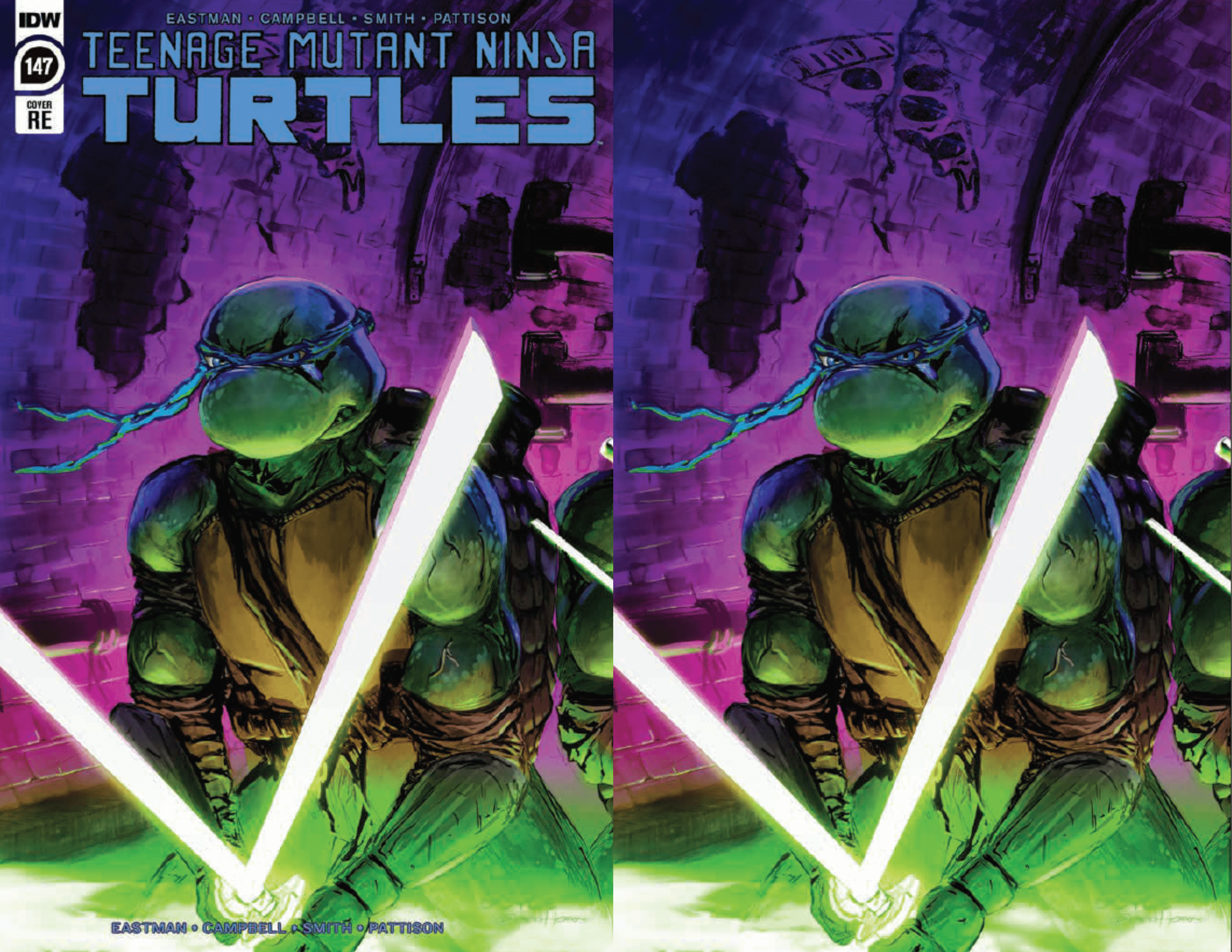 Teenage Mutant Ninja Turtles #147 - Lightning Comix Exclusive - Trade Dress and Virgin Bundle - LIGHTNING COMIX