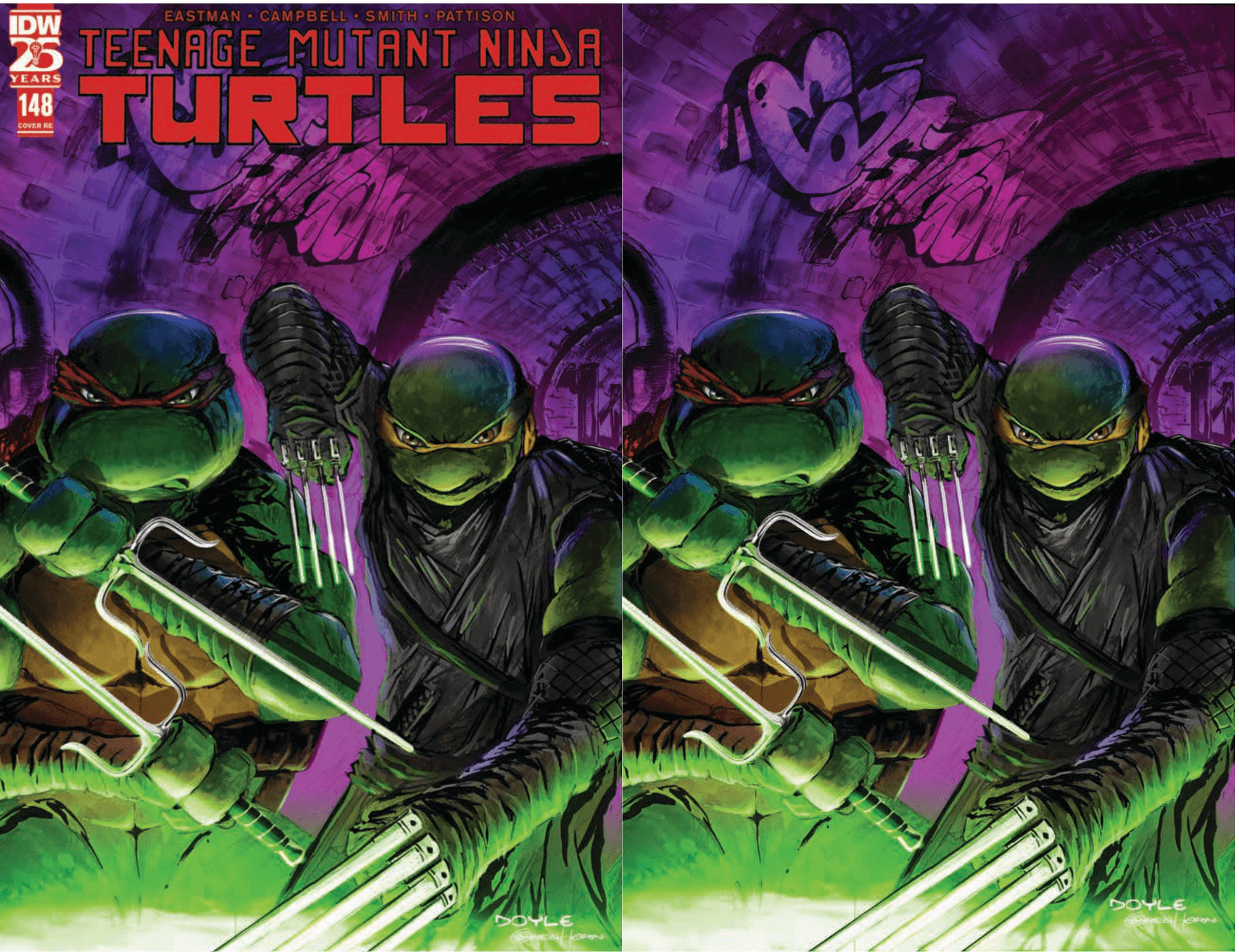 Teenage Mutant Ninja Turtles #148 - Lightning Comix Exclusive - Trade Dress & Virgin Bundle - LIGHTNING COMIX