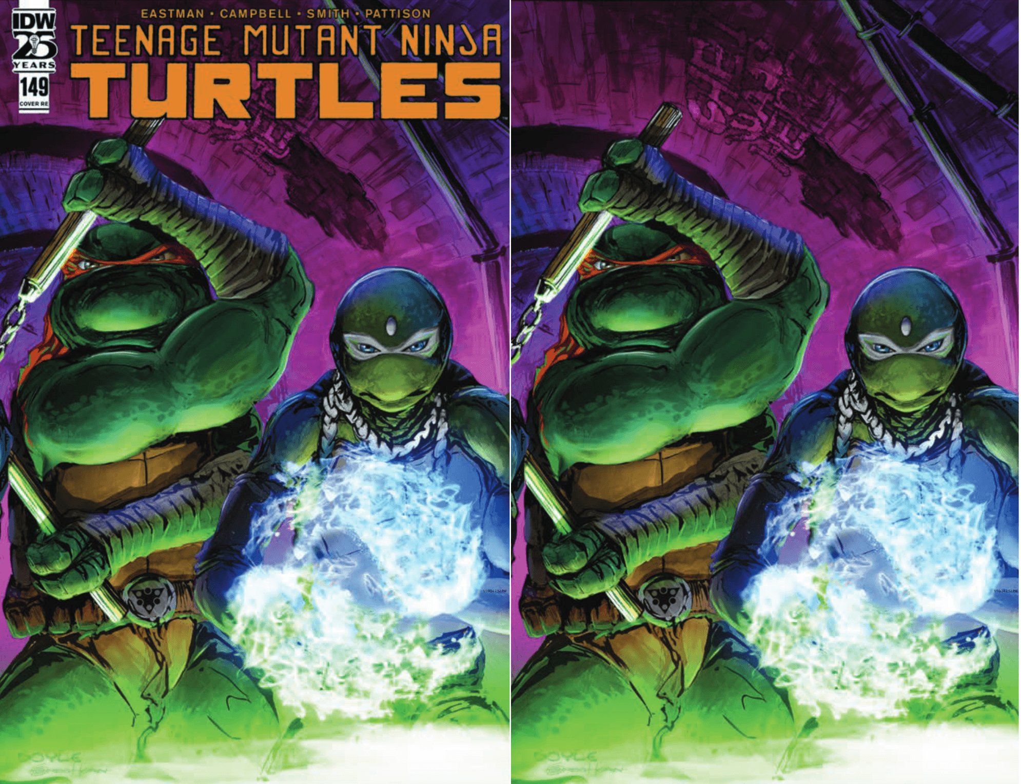 Teenage Mutant Ninja Turtles #149 - Lightning Comix Exclusive - Trade Dress & Virgin Bundle - LIGHTNING COMIX