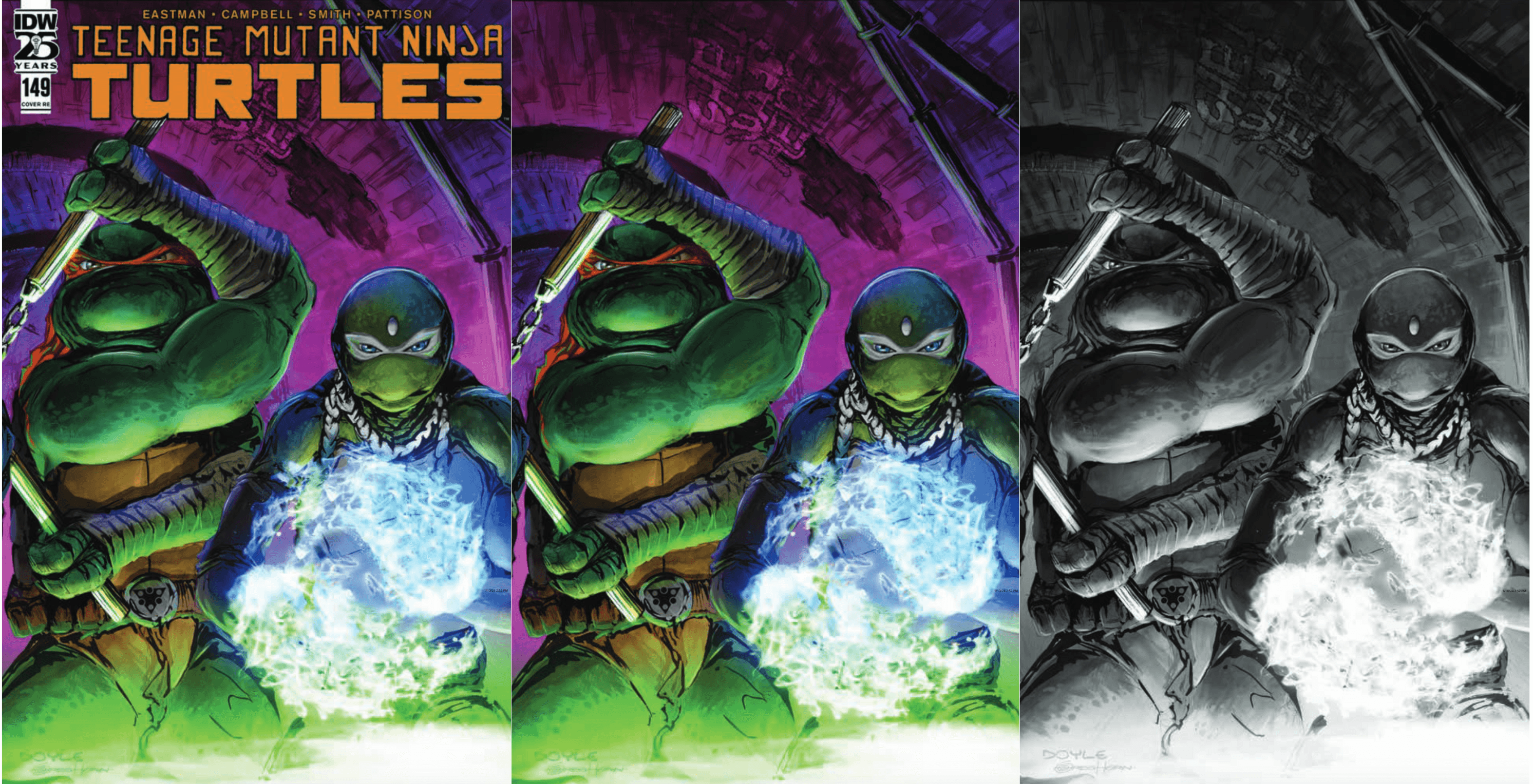 Teenage Mutant Ninja Turtles #149 - Lightning Comix Exclusive - Trio Bundle - LIGHTNING COMIX