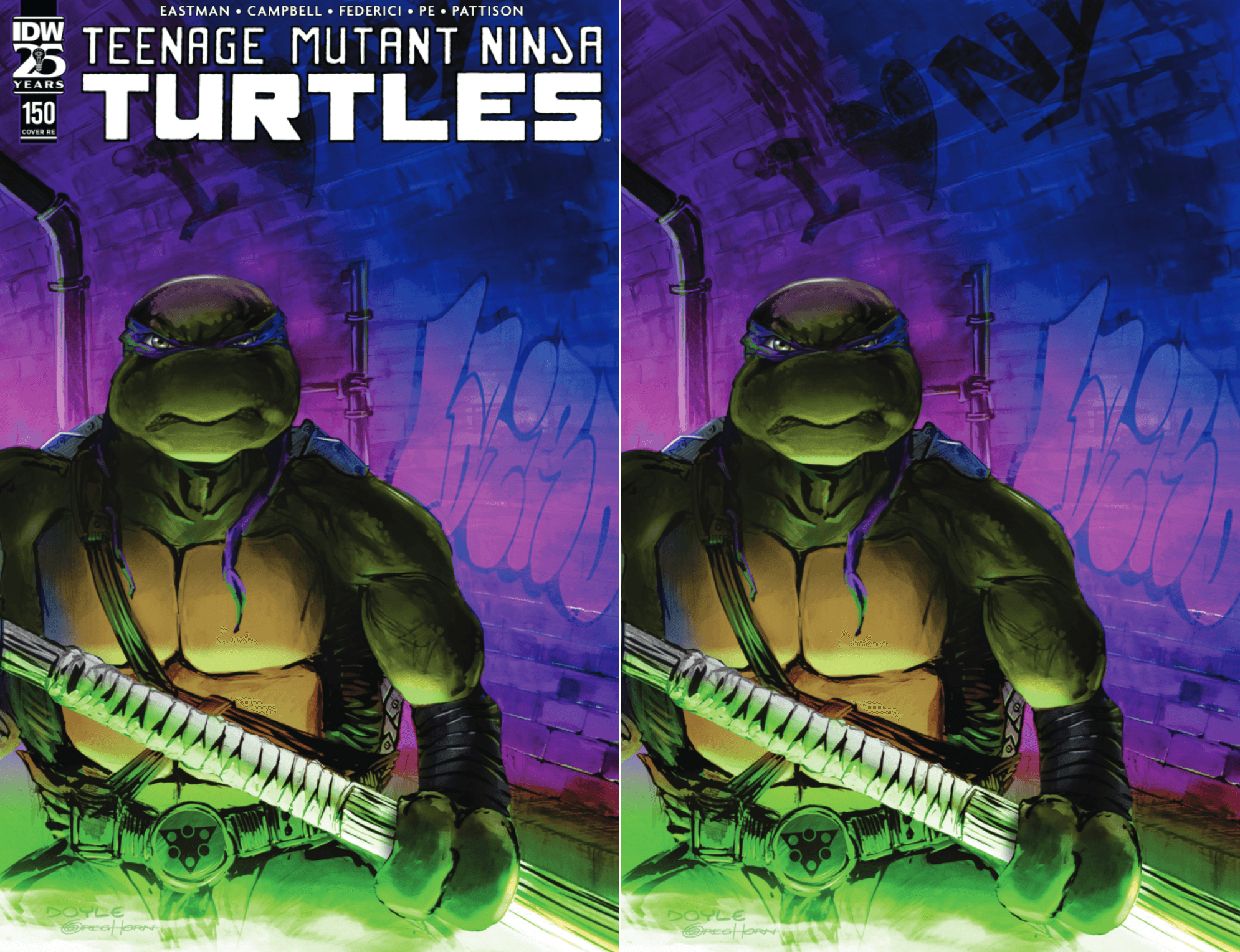 Teenage Mutant Ninja Turtles #150 - Lightning Comix Exclusive - Trade Dress & Virgin Bundle - LIGHTNING COMIX