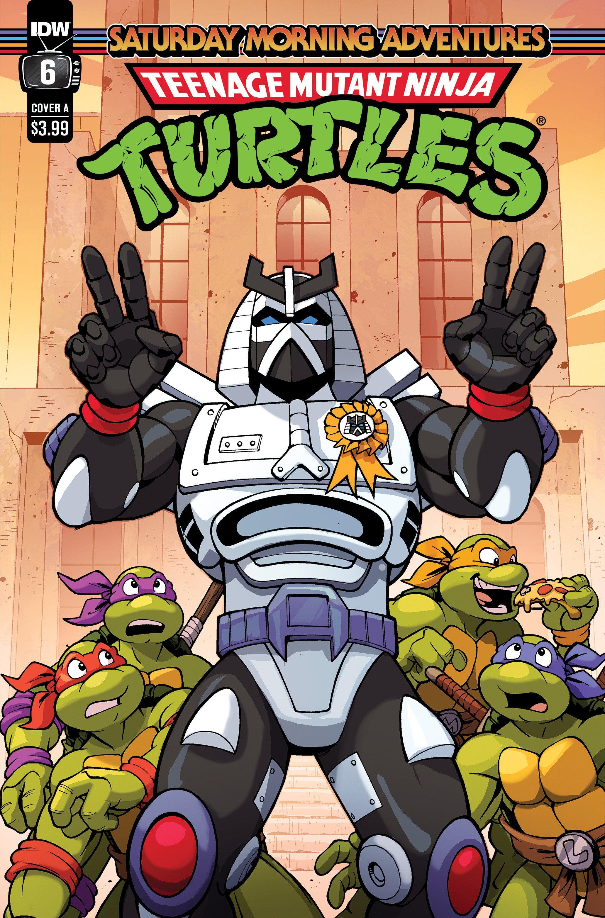 Teenage Mutant Ninja Turtles: Saturday Morning Adventures #6 Cover A (Lawrence) (10/25/2023) - LIGHTNING COMIX