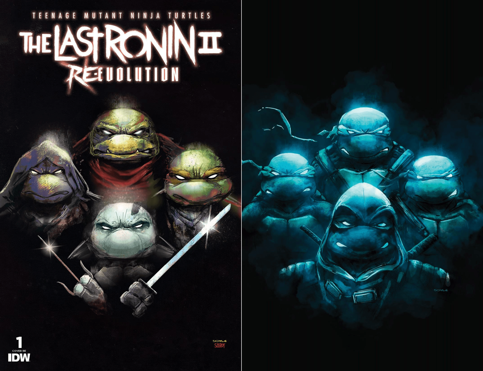 Teenage Mutant Ninja Turtles: The Last Ronin II-Re-Evolution #1 - Life and Death Set by Joe Doyle - LIGHTNING COMIX