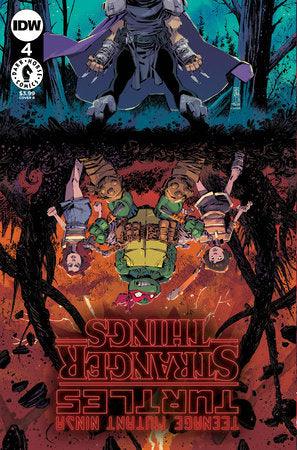 Teenage Mutant Ninja Turtles x Stranger Things #4 Variant B (Corona) (10/18/2023) - LIGHTNING COMIX