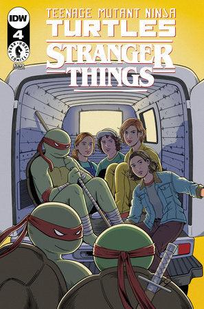 Teenage Mutant Ninja Turtles x Stranger Things #4 Variant C (Woodall) (10/18/2023) - LIGHTNING COMIX