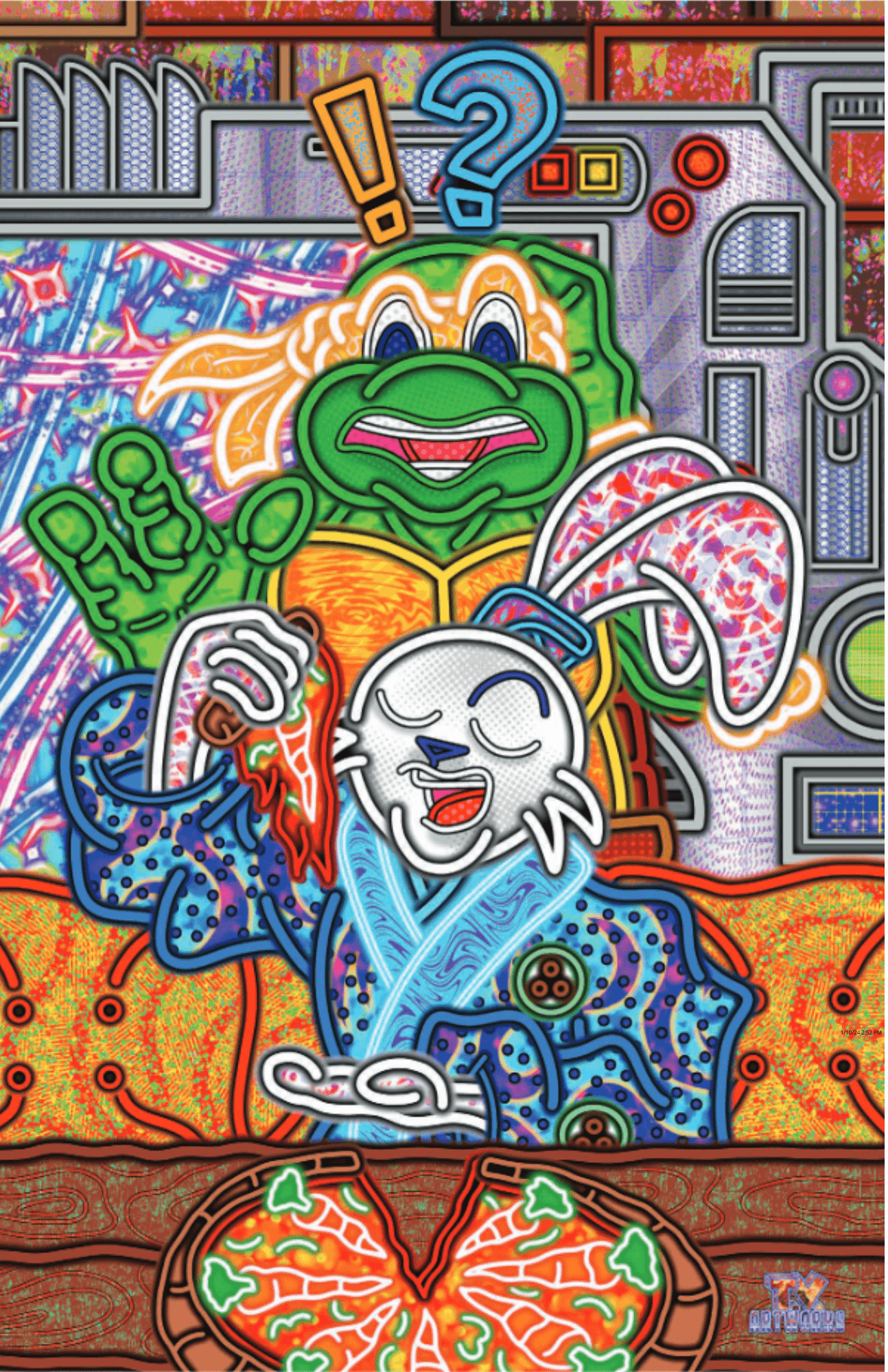 絵画 MOON RISE TIM COMIX MARTI 2019 MOON RISE TIM COMIX MARTI 2019 絵画