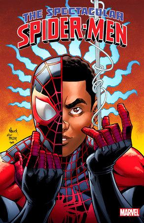 THE SPECTACULAR SPIDER-MEN 1 TODD NAUCK HOMAGE MILES MORALES VARIANT [1:50] (3/6/2024) - LIGHTNING COMIX