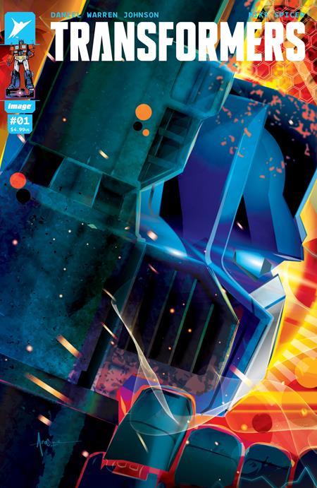 TRANSFORMERS #1 CVR E INCENTIVE 1:10 ORLANDO AROCENA VAR - LIGHTNING COMIX