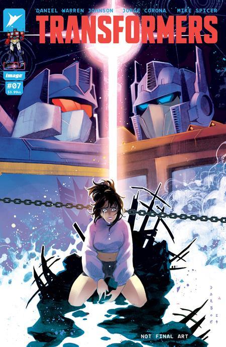 TRANSFORMERS #7 CVR C INC 1:10 KAREN S DARBOE VAR (4/10/2024) - LIGHTNING COMIX