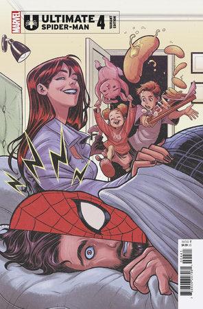 ULTIMATE SPIDER-MAN #4 ELIZABETH TORQUE VARIANT (4/24/2024) - LIGHTNING COMIX