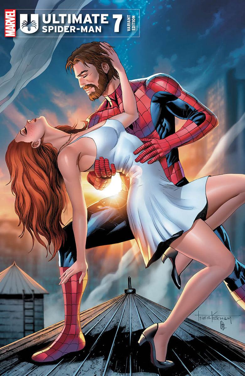 ULTIMATE SPIDER-MAN #7 UNKNOWN COMICS TYLER KIRKHAM EXCLUSIVE VAR (07/31/2024) - LIGHTNING COMIX