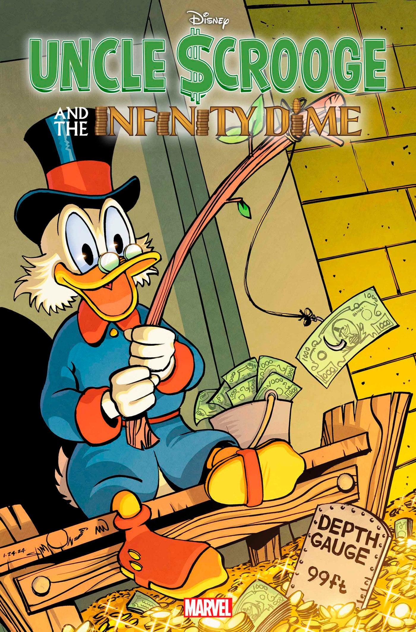 UNCLE SCROOGE AND THE INFINITY DIME #1 WALT SIMONSON VARIANT (1:25) (6/19/2024) - LIGHTNING COMIX