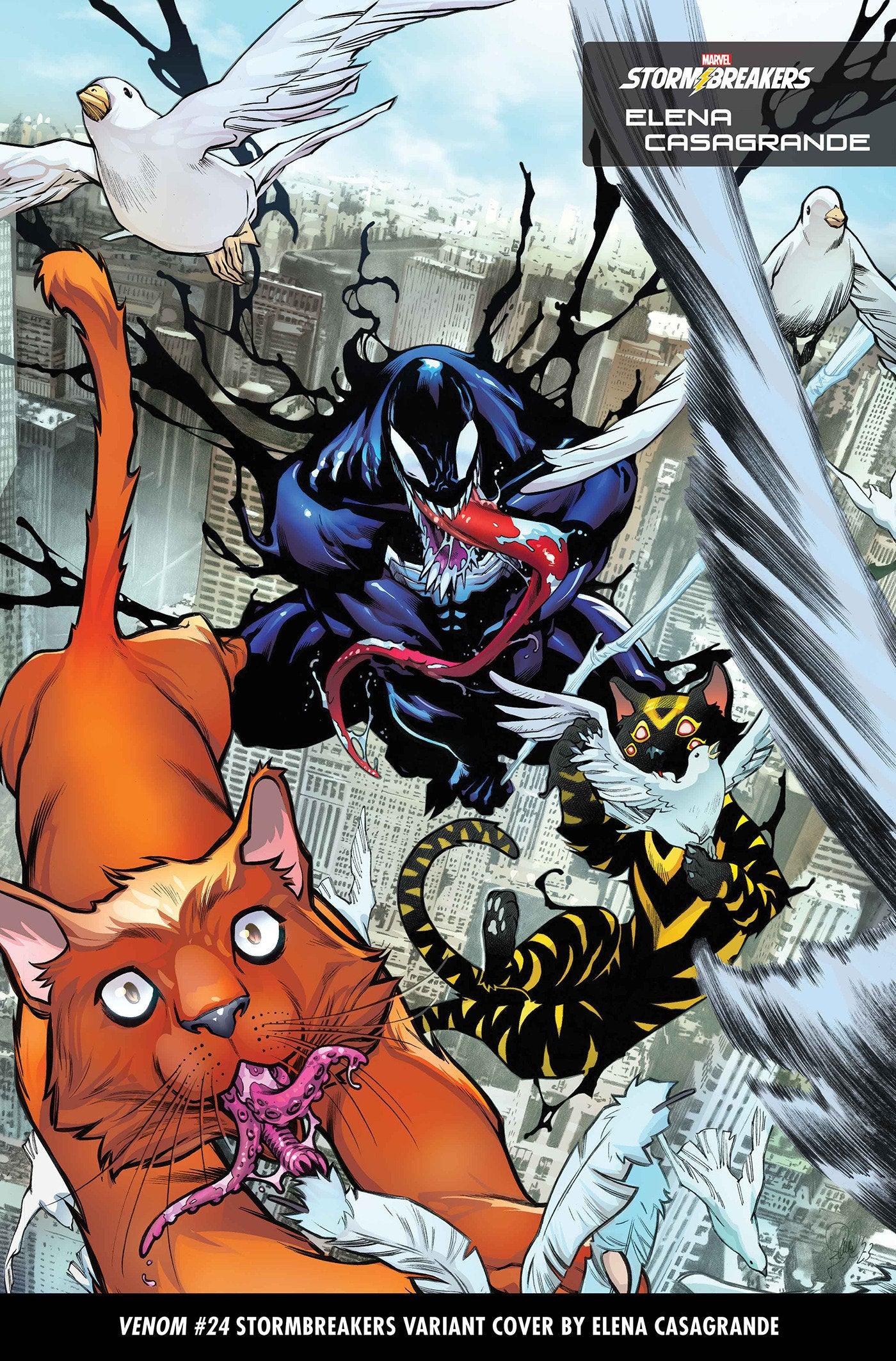 VENOM 24 ELENA CASAGRANDE STORMBREAKERS VARIANT [G.O.D.S.] (8/23/23) - LIGHTNING COMIX