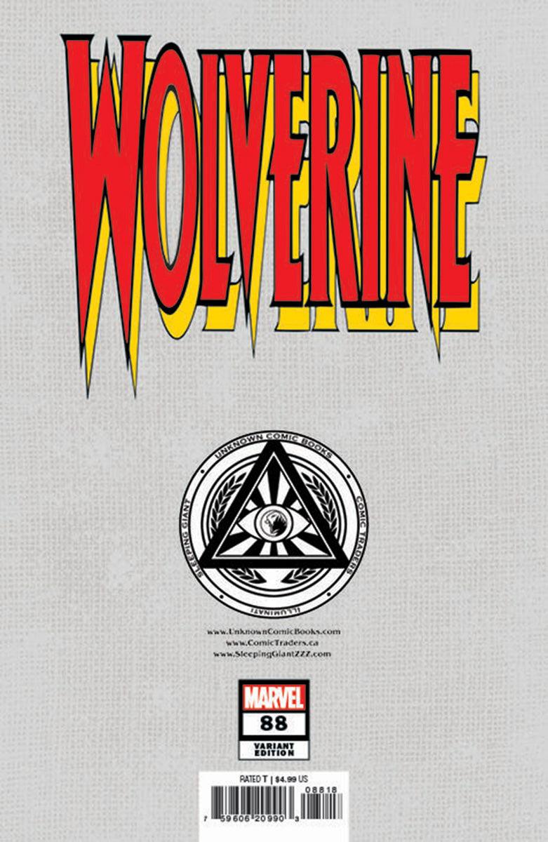 WOLVERINE #88 UNKNOWN COMICS DAVID NAKAYAMA FACSIMILE EXCLUSIVE VAR (07/24/2024) - LIGHTNING COMIX