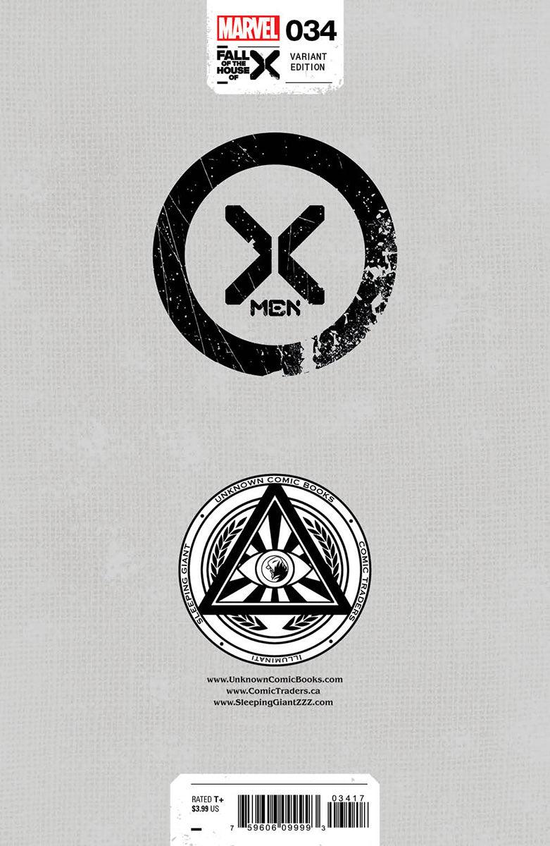 X-MEN 34 UNKNOWN COMICS JAY ANACLETO EXCLUSIVE VAR [FHX] (05/01/2024) - LIGHTNING COMIX