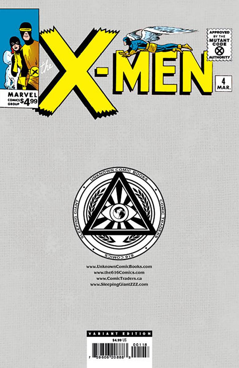 X-MEN #4 FACSIMILE EDITION [NEW PRINTING] UNKNOWN COMICS DERRICK CHEW EXCLUSIVE VIRGIN VAR (01/24/2024) - LIGHTNING COMIX