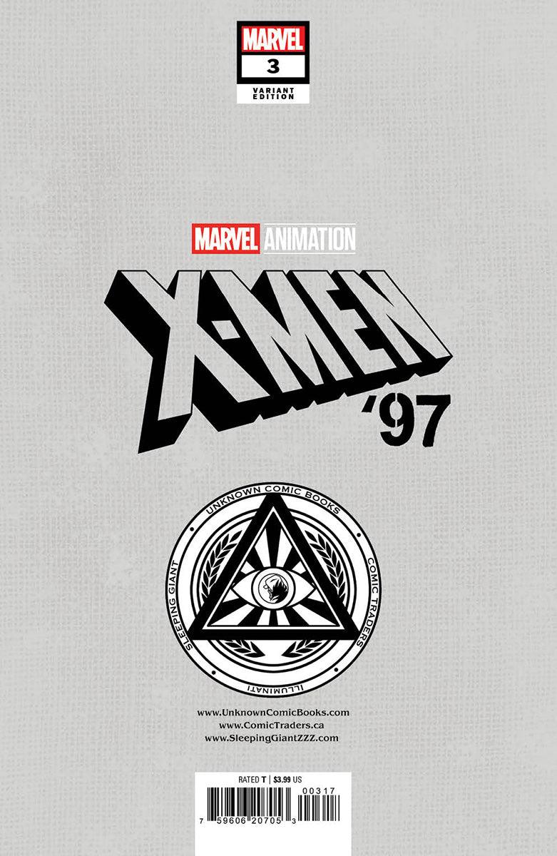 X-MEN '97 #3 UNKNOWN COMICS TYLER KIRKHAM EXCLUSIVE VAR [FHX] (05/22/2024) - LIGHTNING COMIX