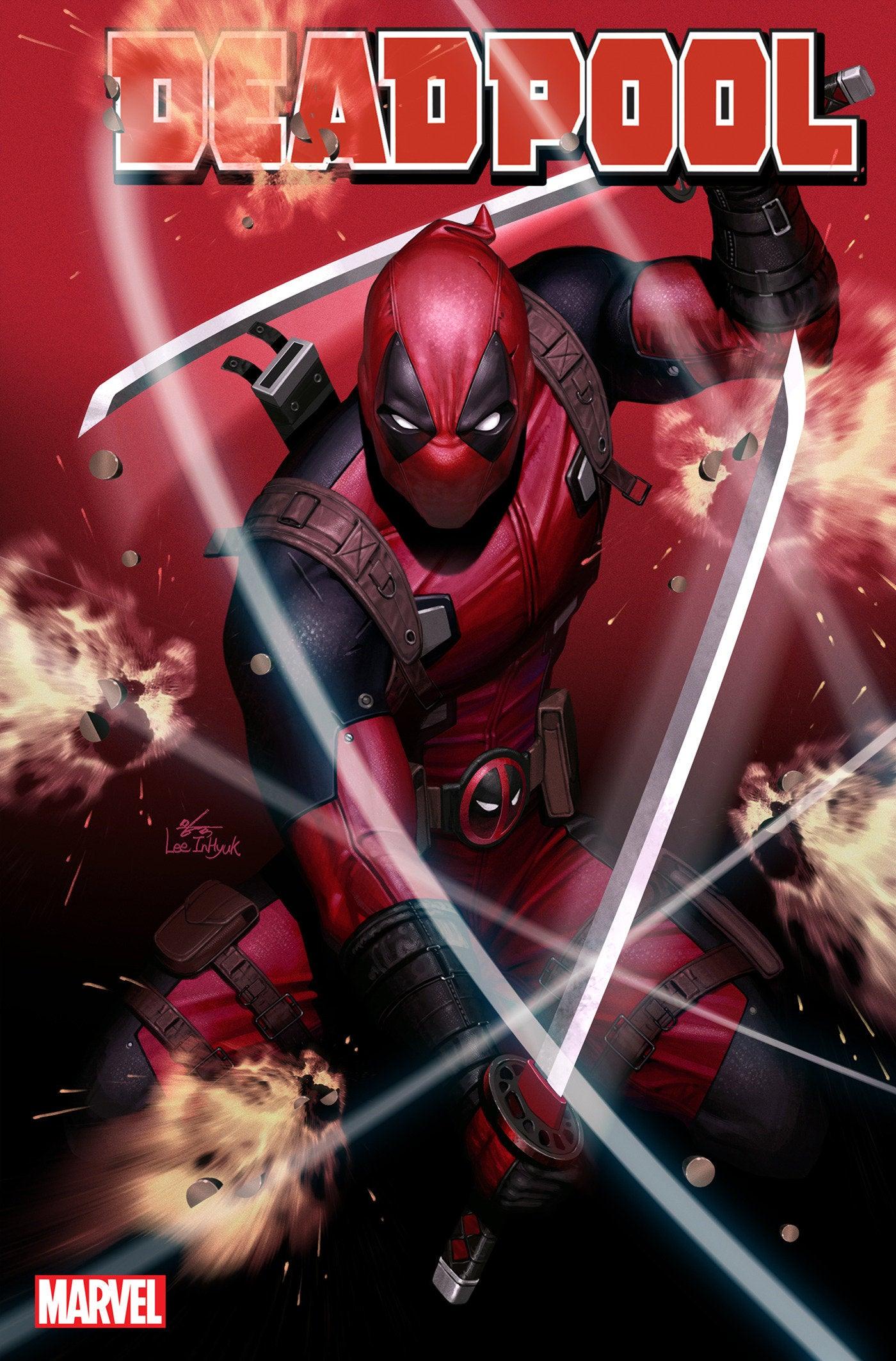 DEADPOOL #1 INHYUK LEE FOIL VARIANT (4/3/2024) - LIGHTNING COMIX