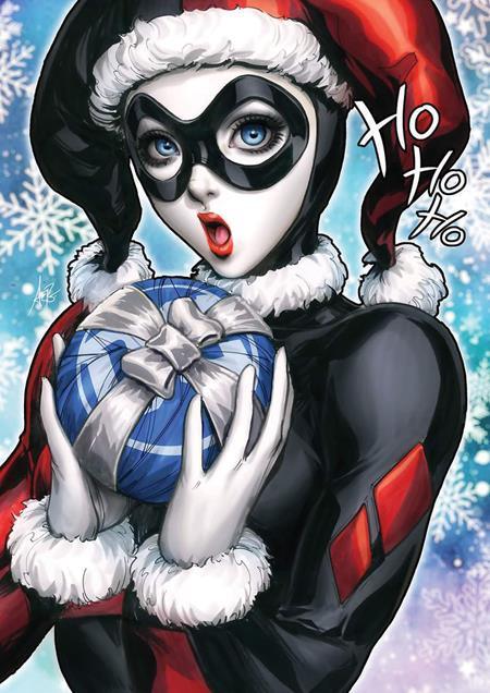 HARLEY QUINN #34 CVR C STANLEY ARTGERM LAU DC HOLIDAY CARD SPECIAL EDITION VAR (11/28/2023) - LIGHTNING COMIX