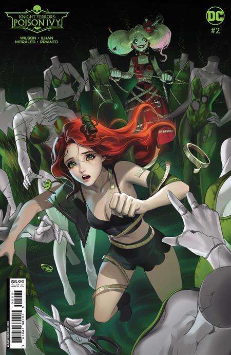 KNIGHT TERRORS POISON IVY #2 (OF 2) CVR B LESLEY LEIRIX LI CARD STOCK VAR (8/1/2023) - LIGHTNING COMIX