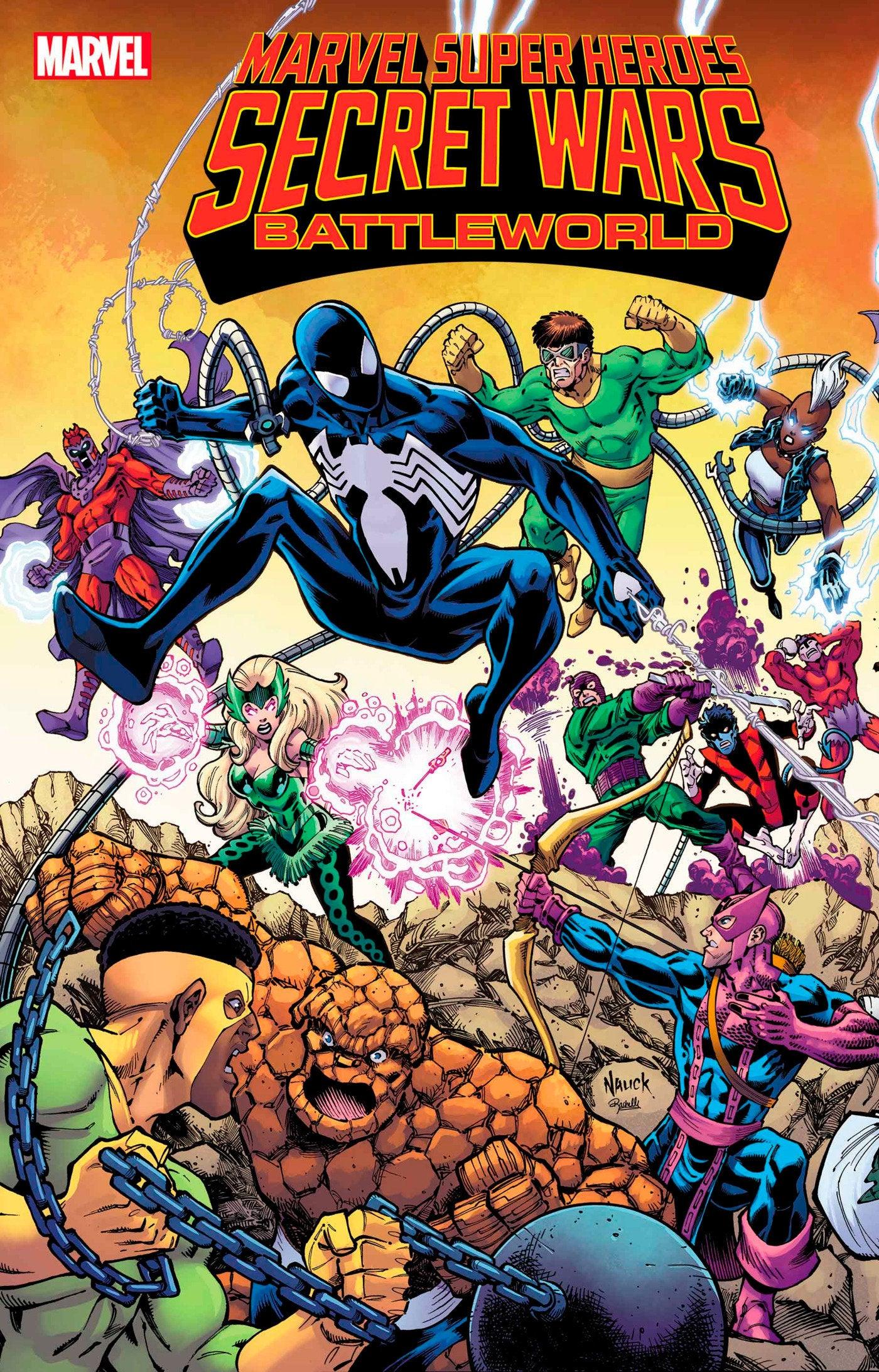 MARVEL SUPER HEROES SECRET WARS: BATTLEWORLD 1 TODD NAUCK CONNECTING VARIANT (11/22/2023) - LIGHTNING COMIX