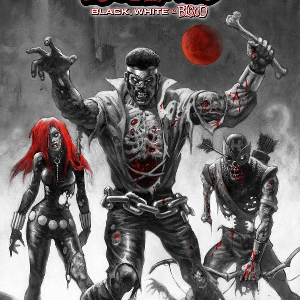 MARVEL ZOMBIES: BLACK, WHITE & BLOOD 3 ALEX HORLEY VARIANT (12/13