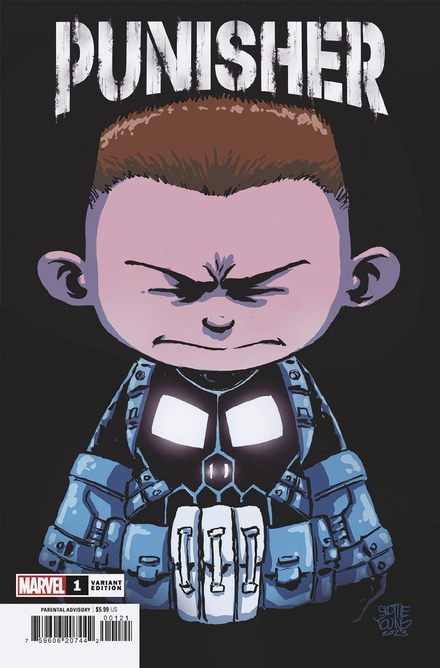 PUNISHER 1 SKOTTIE YOUNG VARIANT (11/8/2023) - LIGHTNING COMIX