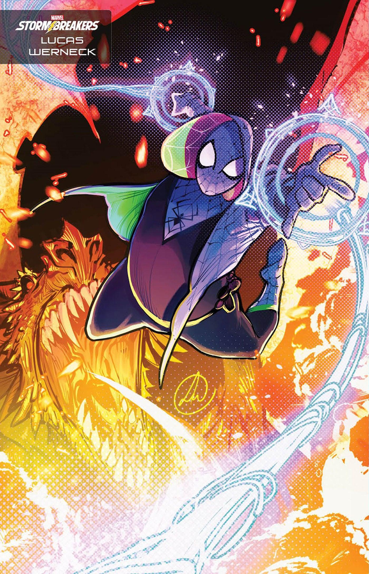 SPIDER-GWEN: SMASH 3 LUCAS WERNECK STORMBREAKERS VARIANT (2/14/2024) - LIGHTNING COMIX