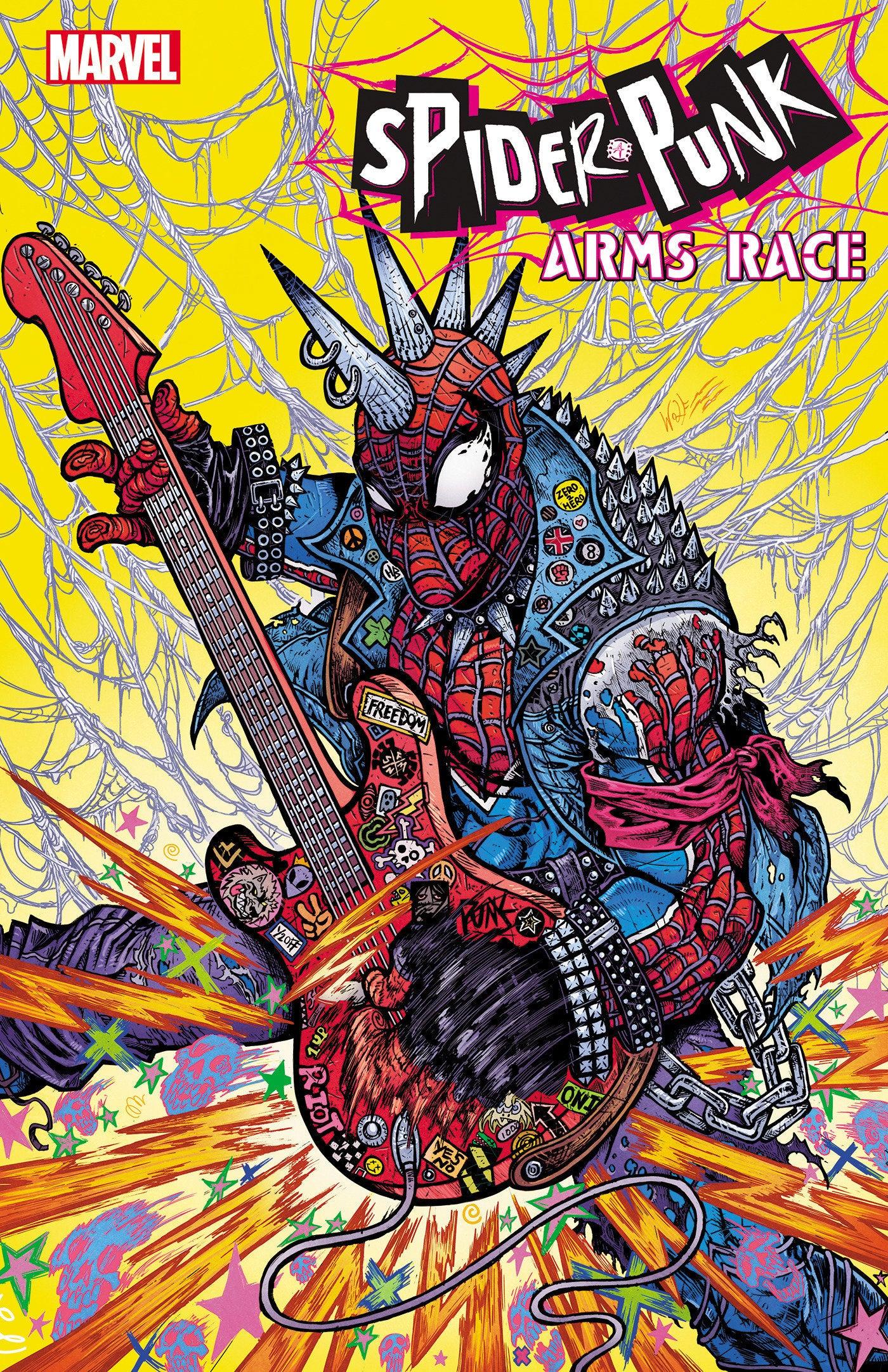 SPIDER-PUNK: ARMS RACE 1 MARIA WOLF VARIANT 1:25 (2/28/2024) - LIGHTNING COMIX