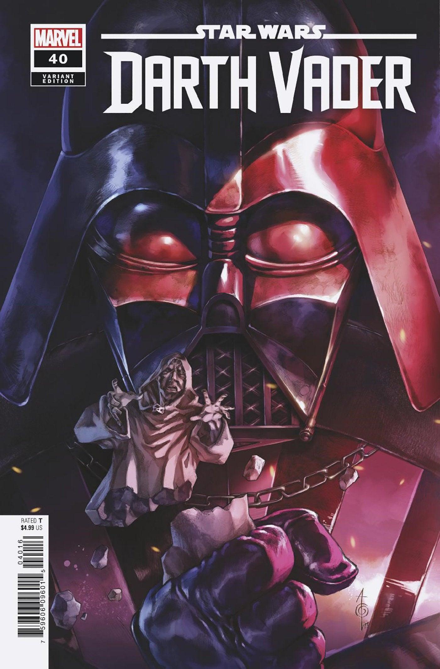 STAR WARS: DARTH VADER 40 ALAN QUAH VARIANT [1:25] [DD] (11/8/2023) - LIGHTNING COMIX