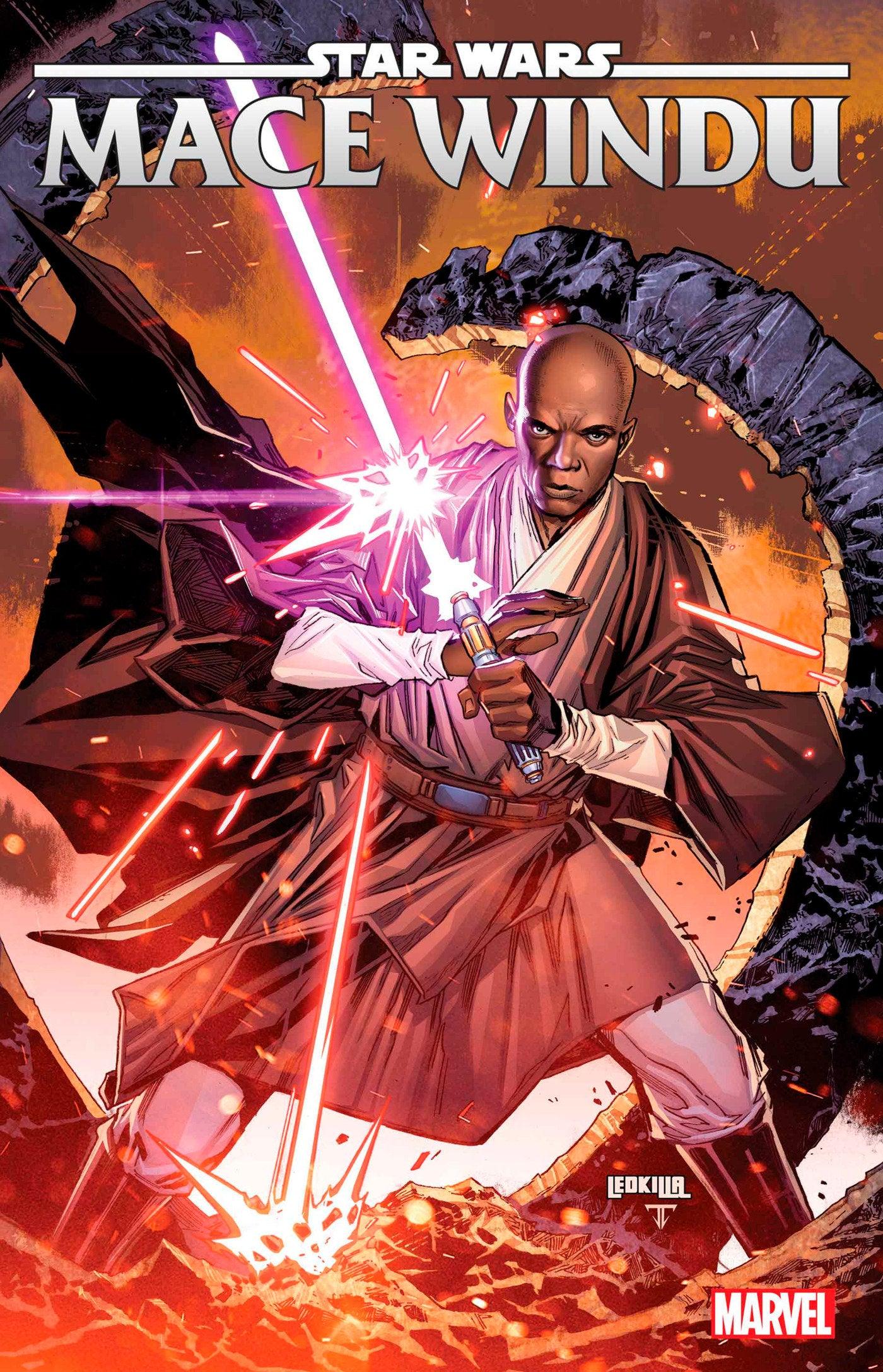 STAR WARS: MACE WINDU 1 KEN LASHLEY BLACK HISTORY MONTH VARIANT (2/7/2024) - LIGHTNING COMIX