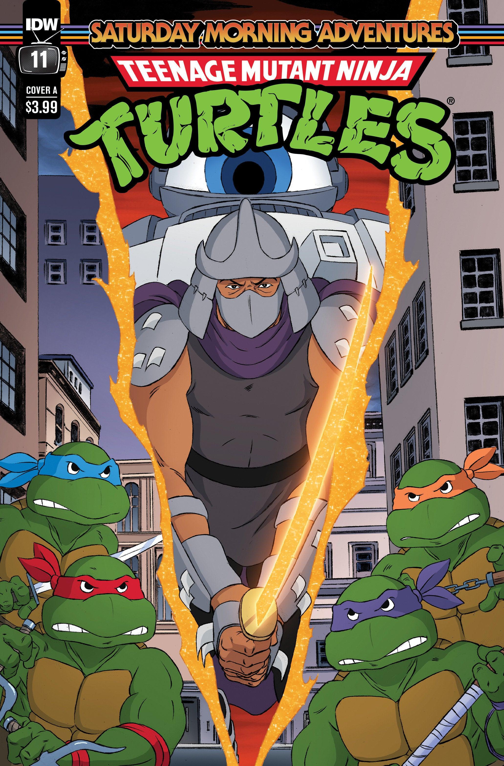 Teenage Mutant Ninja Turtles: Saturday Morning Adventures #11 Cover A (Schoening) (3/6/2024) - LIGHTNING COMIX